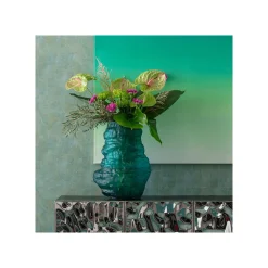 KARE Design Vase Enrique Turquoise 47cm ^ Vase