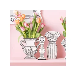 KARE Design Vase Favola Amphore Blanc Et Noir ^ Vase