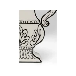 KARE Design Vase Favola Amphore Blanc Et Noir ^ Vase