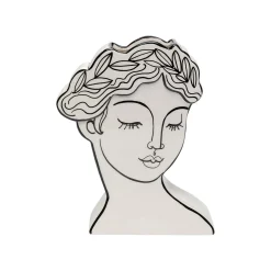 KARE Design Vase Favola Femme Buste Blanc Et Noir ^ Vase