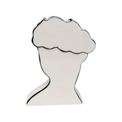 KARE Design Vase Favola Femme Buste Blanc Et Noir ^ Vase