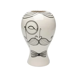 KARE Design Vase Favola Homme Blanc Et Noir ^ Vase