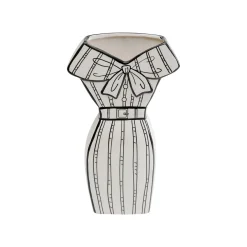 KARE Design Vase Favola Robe Blanc Et Noir ^ Vase