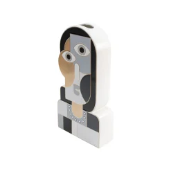 KARE Design Vase Femme Abstraite Gris 43cm ^ Vase