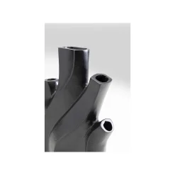 KARE Design Vase Flame Noir 25cm ^ Vase