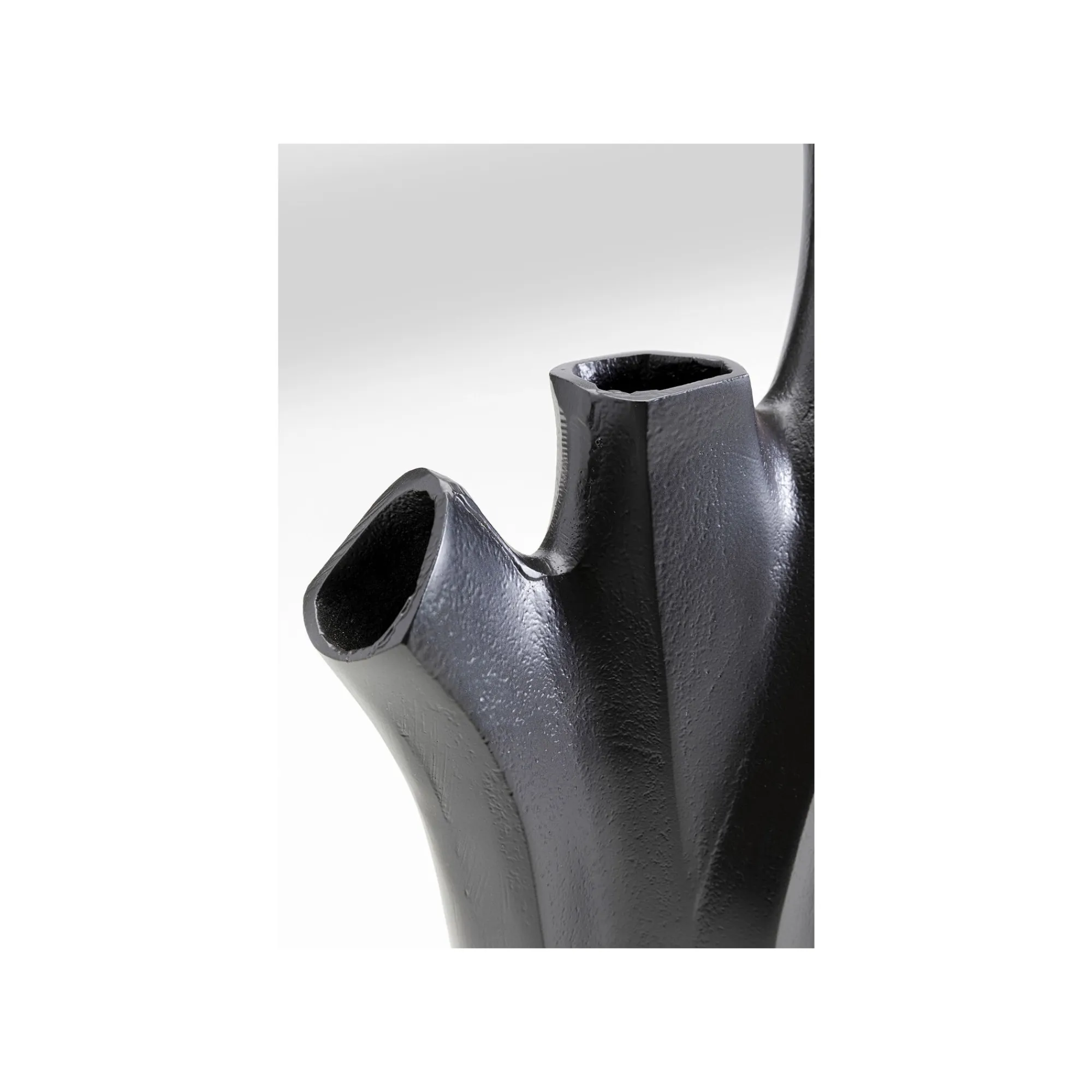 KARE Design Vase Flame Noir 29cm ^ Vase