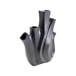 KARE Design Vase Flame Noir 29cm ^ Vase