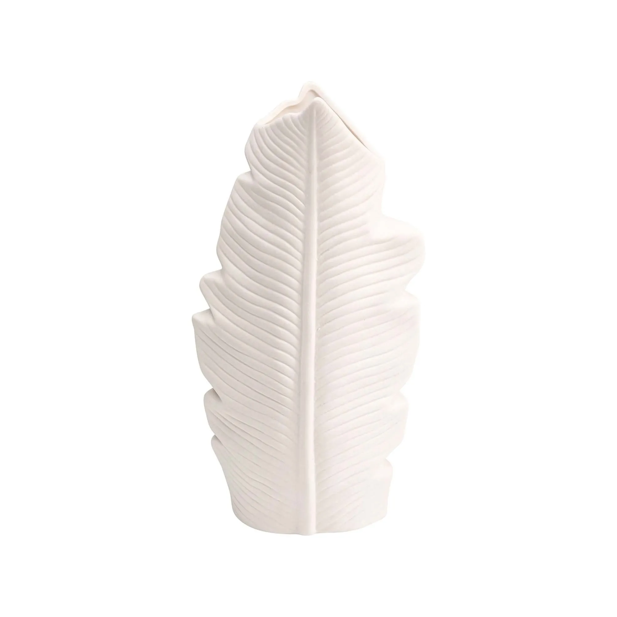 KARE Design Vase Foglia Blanc 29cm ^ Vase