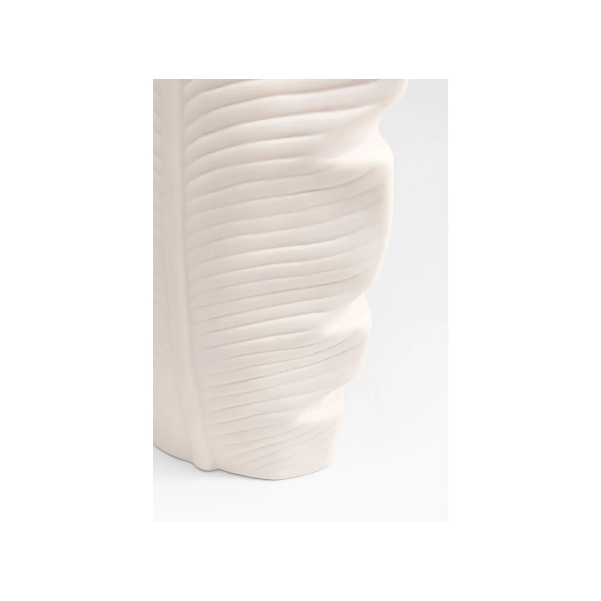 KARE Design Vase Foglia Blanc 29cm ^ Vase