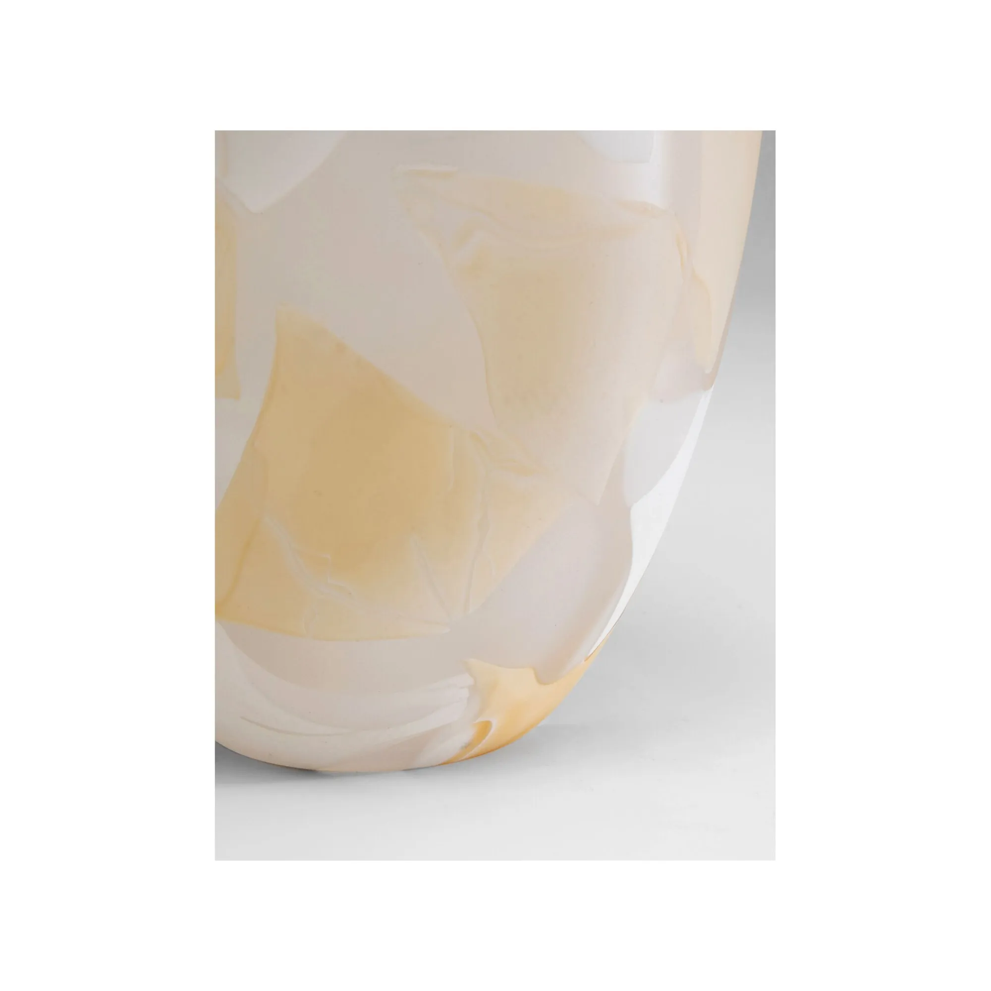 KARE Design Vase Galicia Beige 29cm ^ Vase
