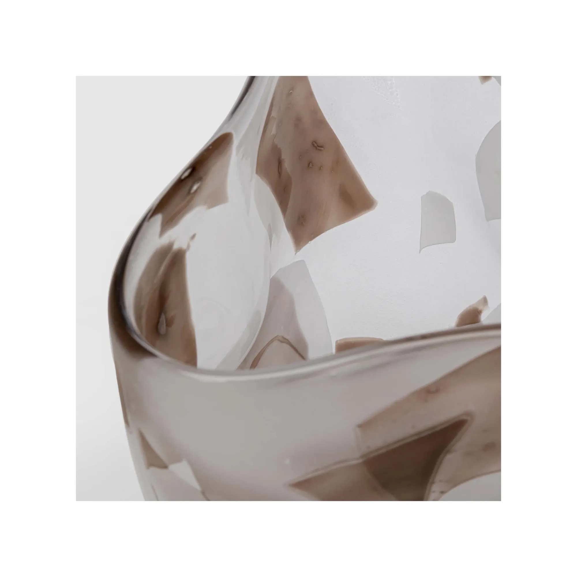 KARE Design Vase Galicia Marron 29cm ^ Vase