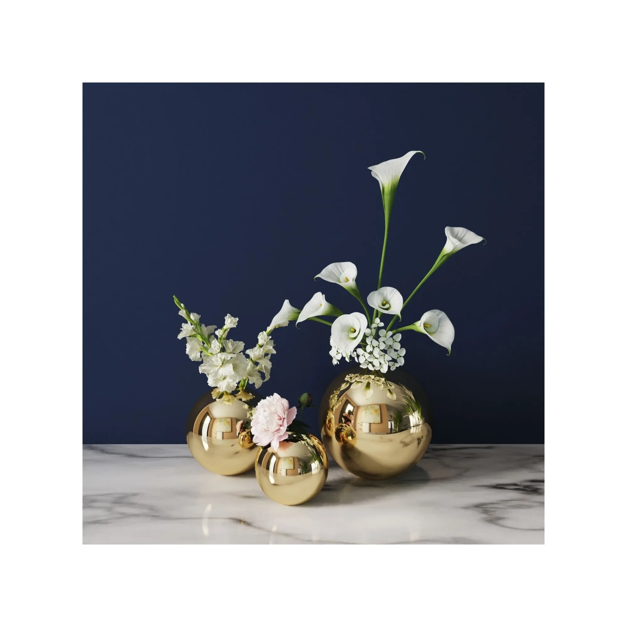 KARE Design Vase Goldy Doré 8cm ^ Vase