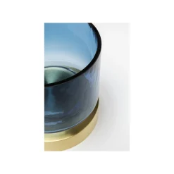 KARE Design Vase Lumi Bleu 18cm ^ Vase