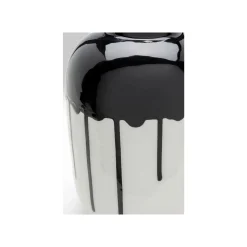 KARE Design Vase Macchie 24cm Noir Et Blanc ^ Vase