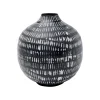 KARE Design Vase Madalin Noir Et Blanc 24cm ^ Vase
