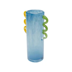 KARE Design Vase Manici Bleu 29cm ^ Vase