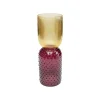 KARE Design Vase Marvelous Duo Jaune Violet 38cm ^ Vase