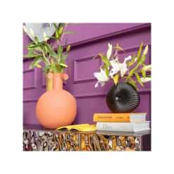 KARE Design Vase Merida Noir 26cm ^ Vase