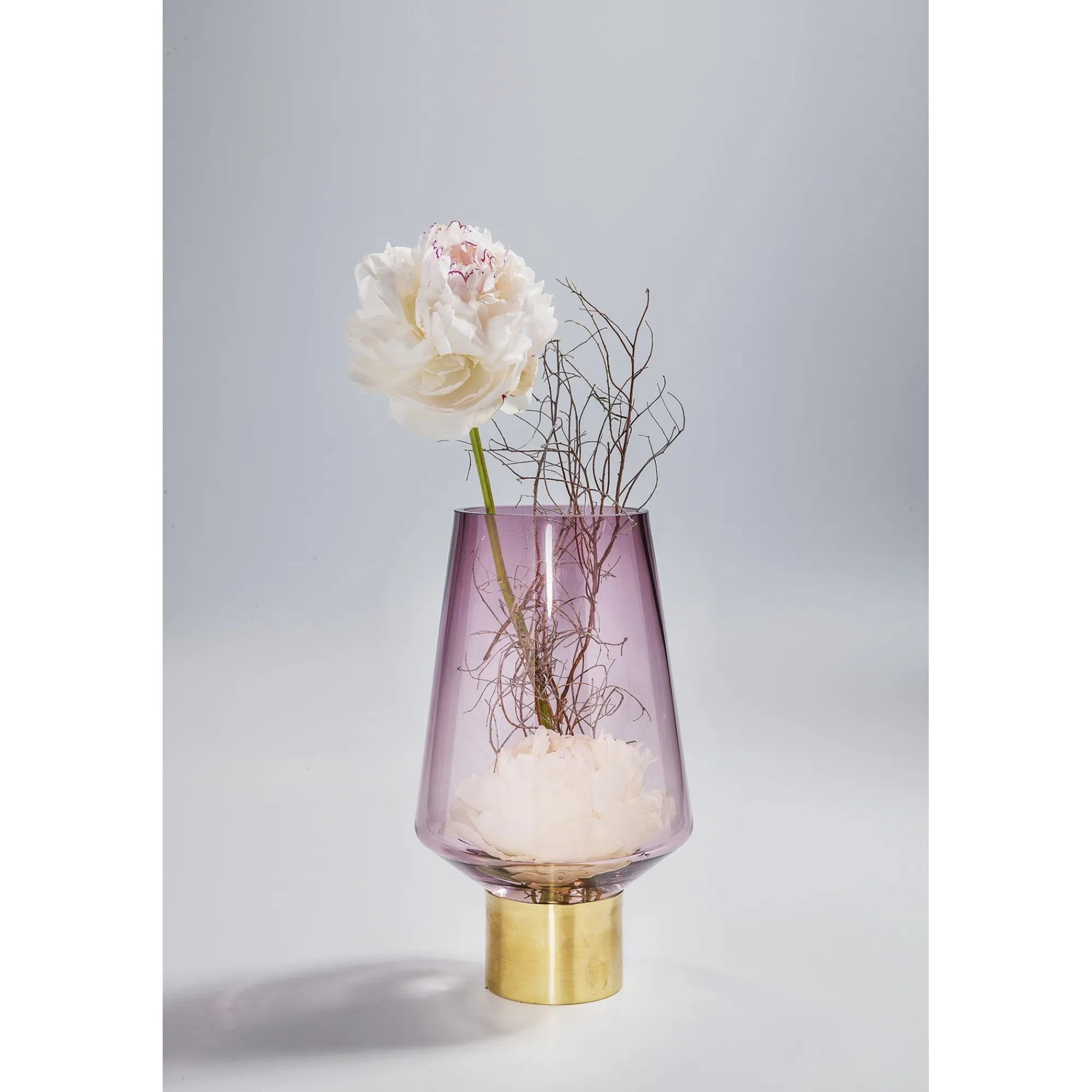 KARE Design Vase Noble Ring Violet 26cm ^ Vase