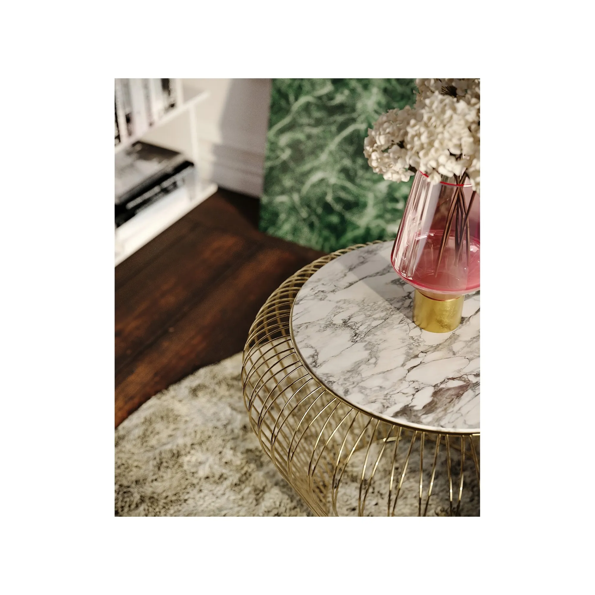 KARE Design Vase Noble Ring Violet 26cm ^ Vase