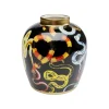 KARE Design Vase Noir Serpents 22cm ^ Vase