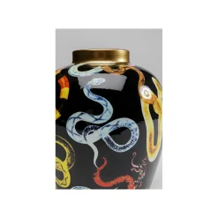 KARE Design Vase Noir Serpents 22cm ^ Vase