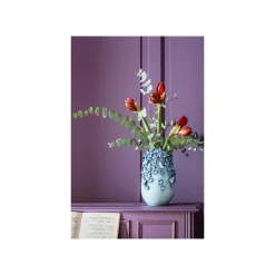 KARE Design Vase Papillons Bleu Clair 35cm ^ Vase