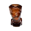 KARE Design Vase Prisma Visage Marron 30cm ^ Vase