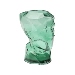 KARE Design Vase Prisma Visage Vert 30cm ^ Vase