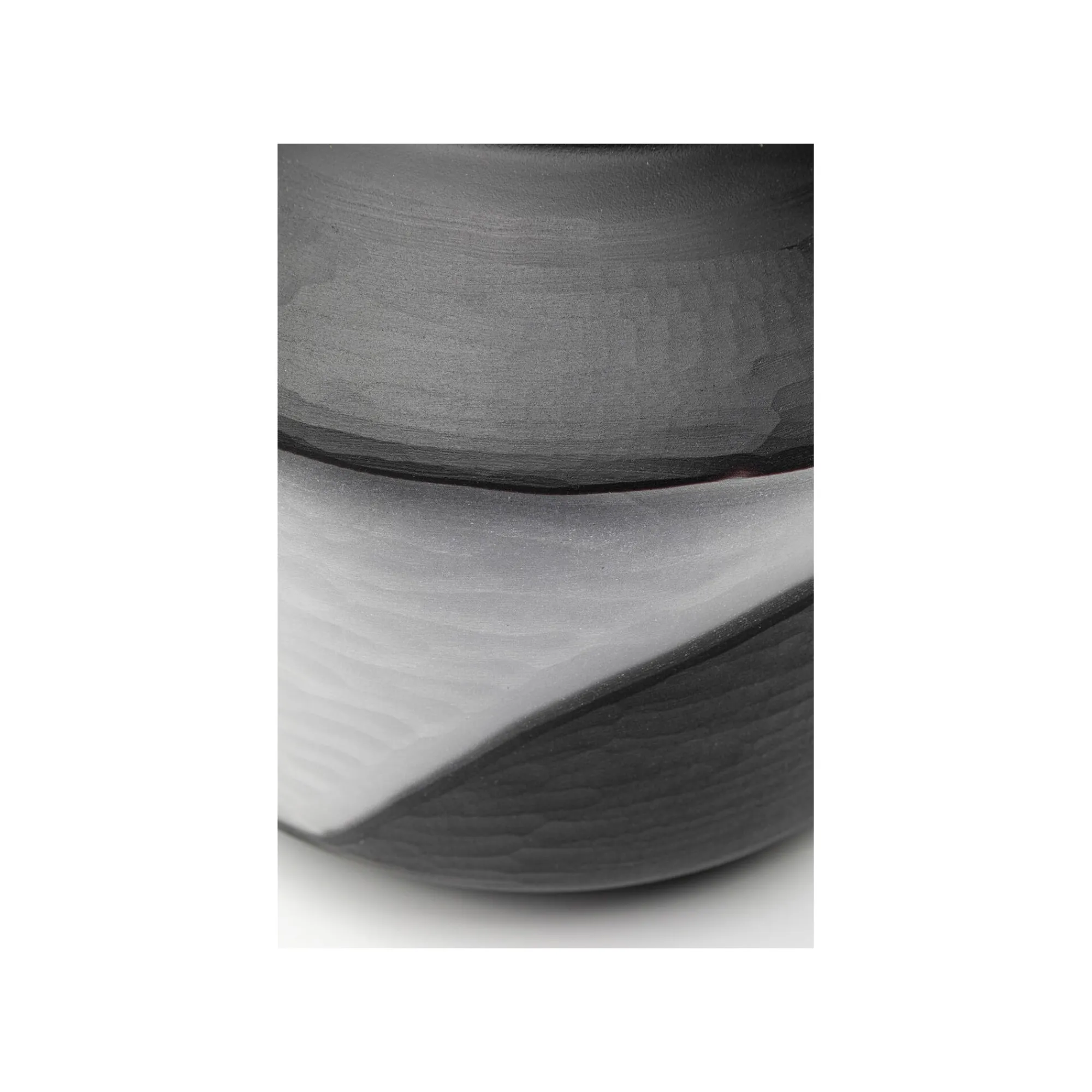 KARE Design Vase Shadow Noir Et Blanc 34cm ^ Vase