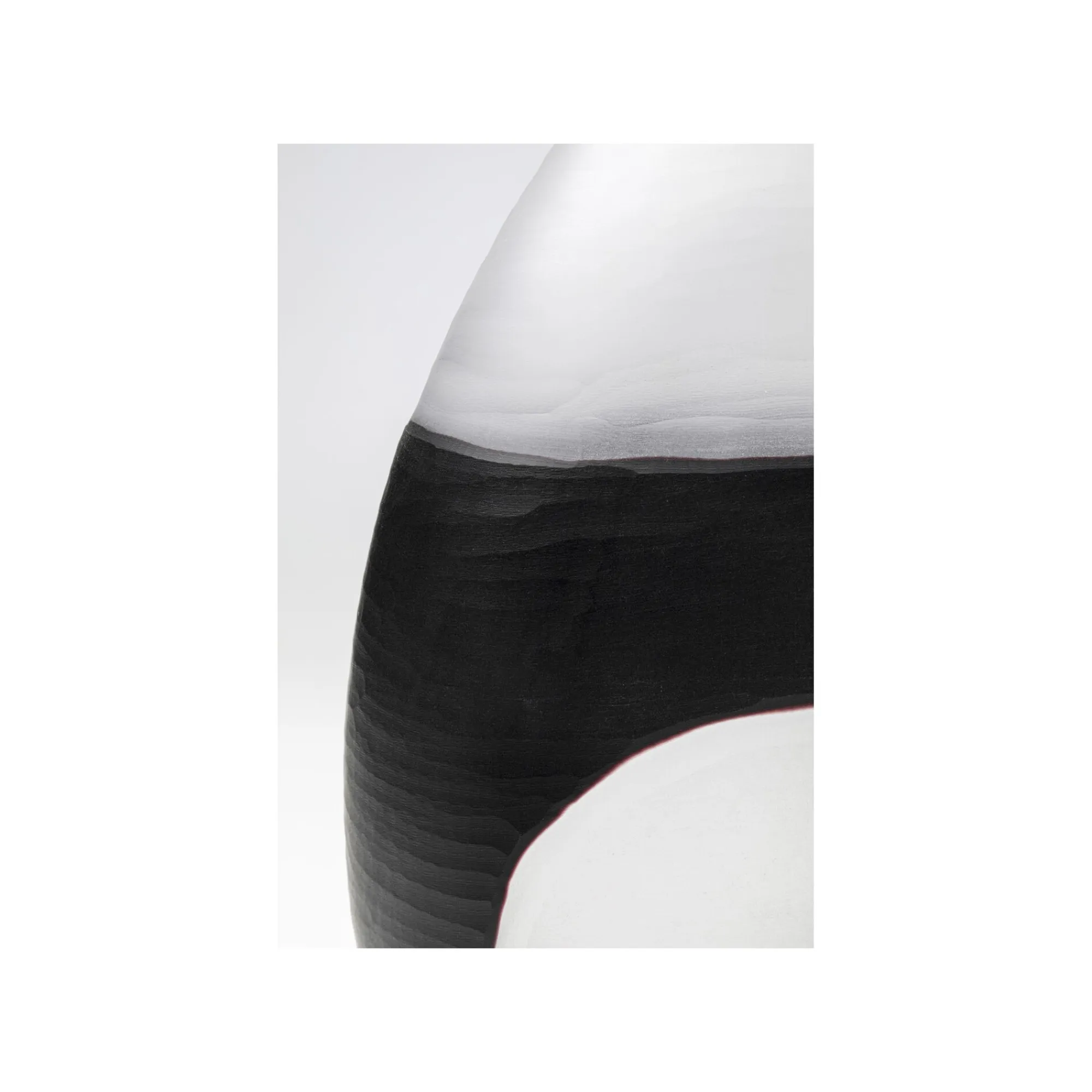 KARE Design Vase Shadow Noir Et Blanc 41cm ^ Vase