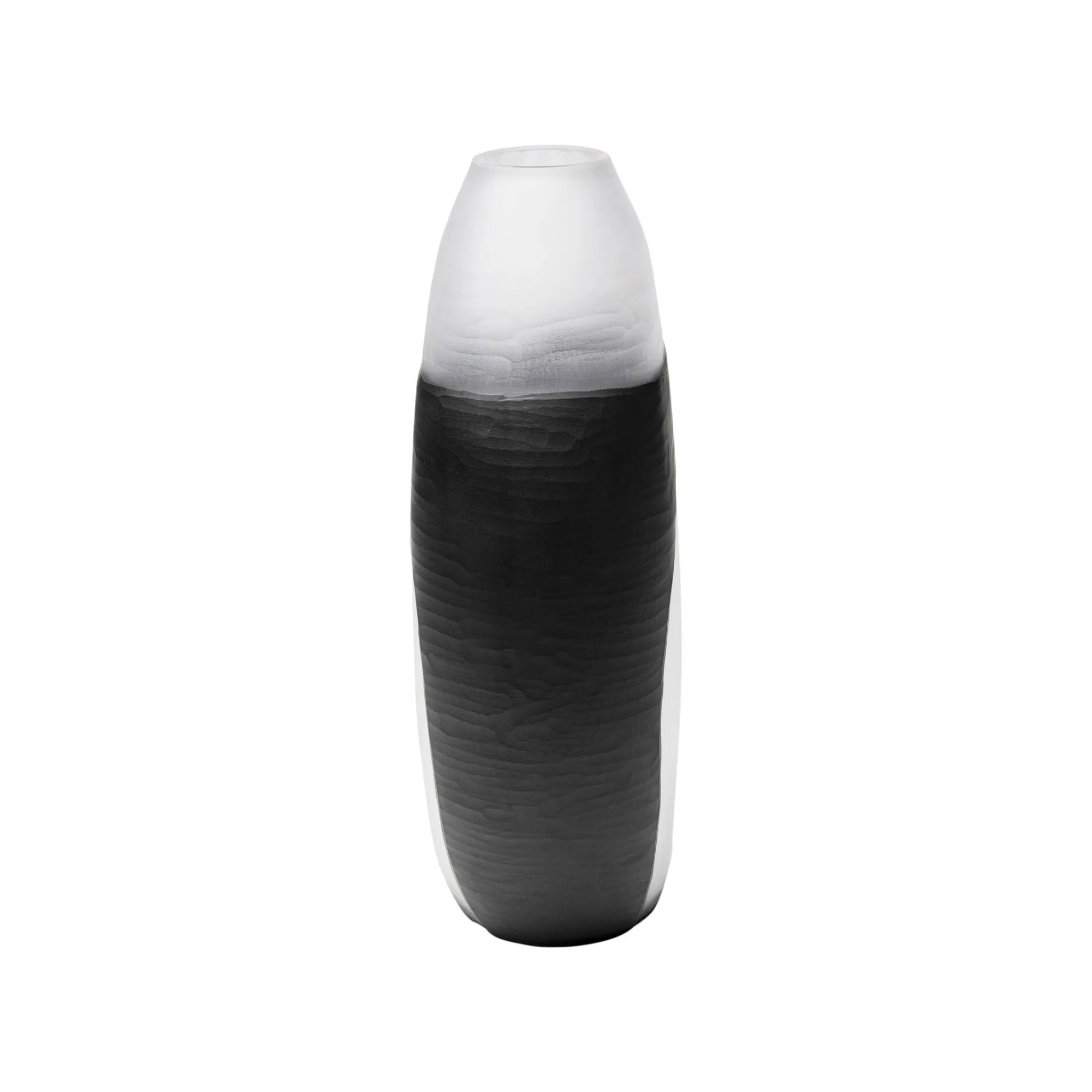 KARE Design Vase Shadow Noir Et Blanc 41cm ^ Vase