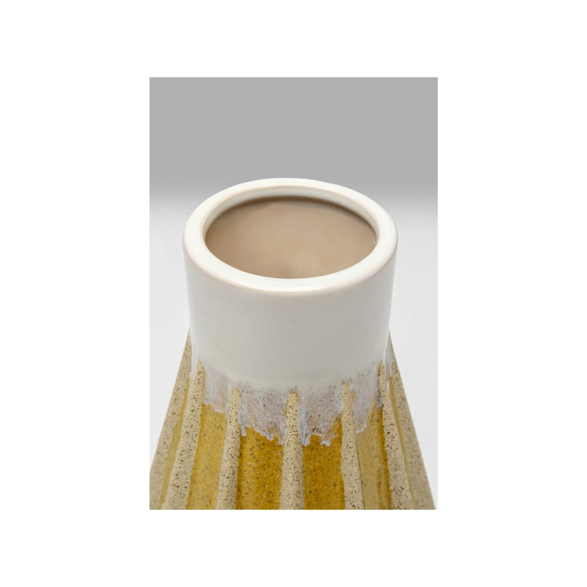 KARE Design Vase Tic Tac Jaune ^ Vase