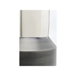 KARE Design Vase Vesuv 51cm Gris Et Argenté ^ Vase
