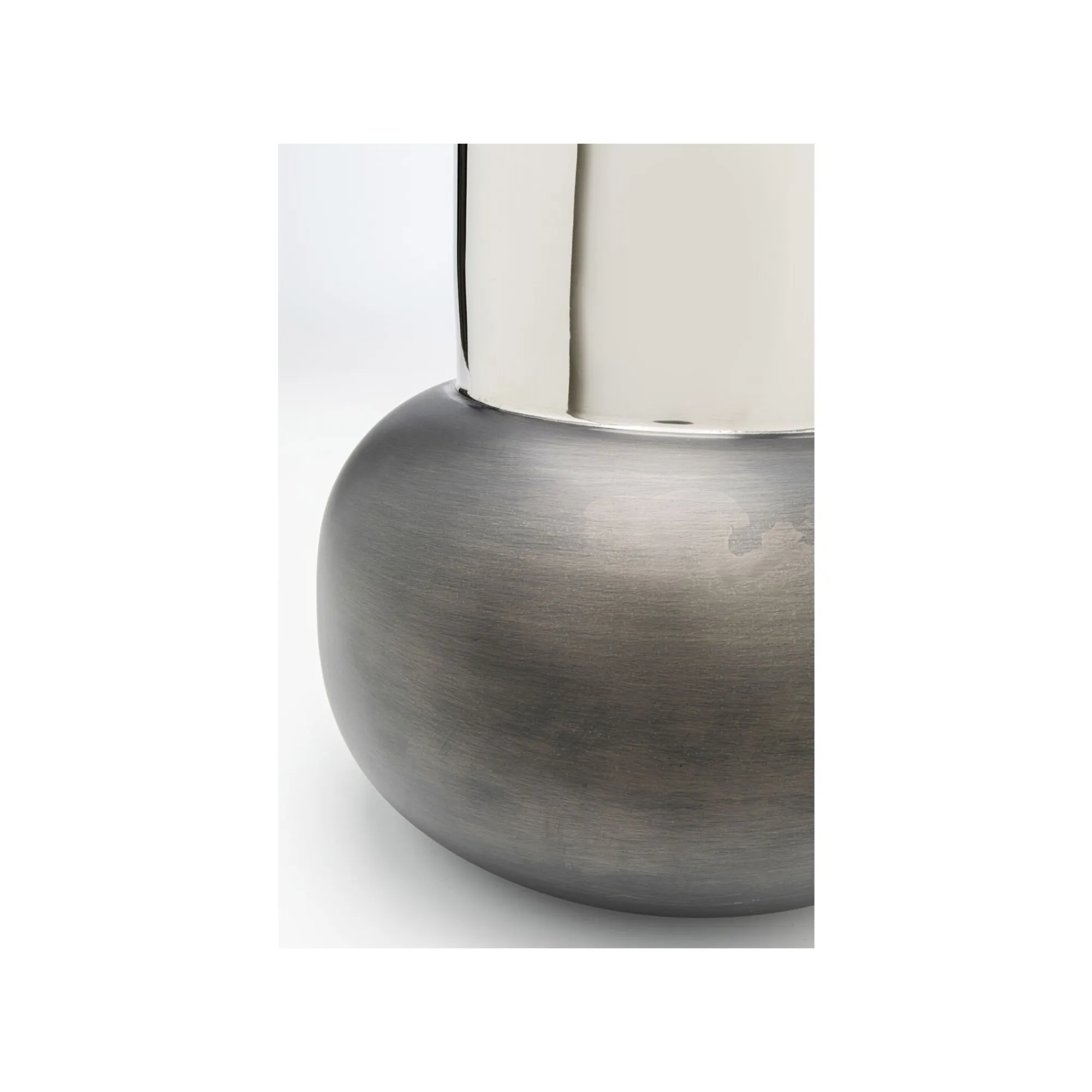 KARE Design Vase Vesuv 42cm Gris Et Argenté ^ Vase