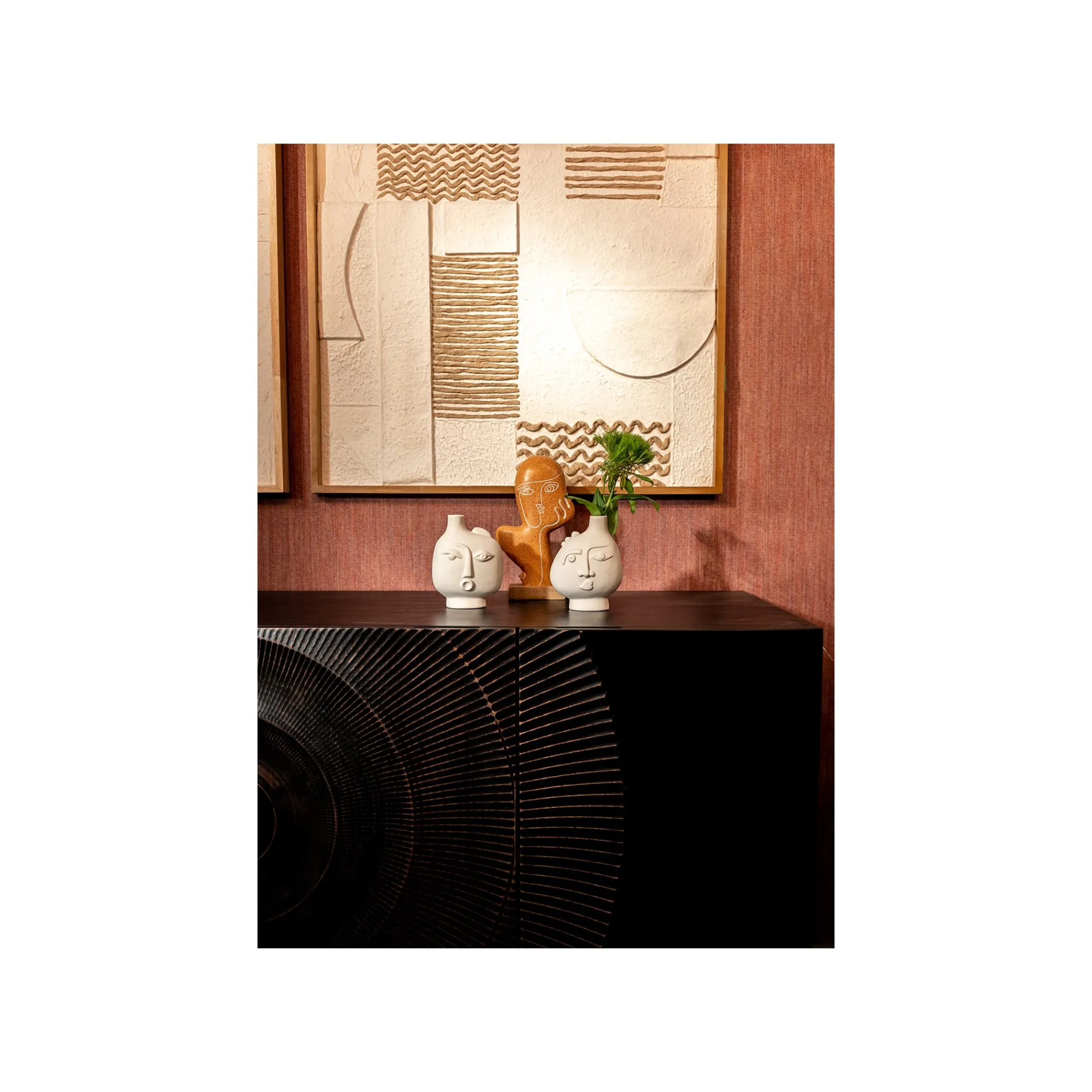 KARE Design Vase Visage Droite ^ Vase