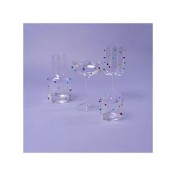 KARE Design Verres à Cocktail Party Dots Set De 4 ^ Vaisselle
