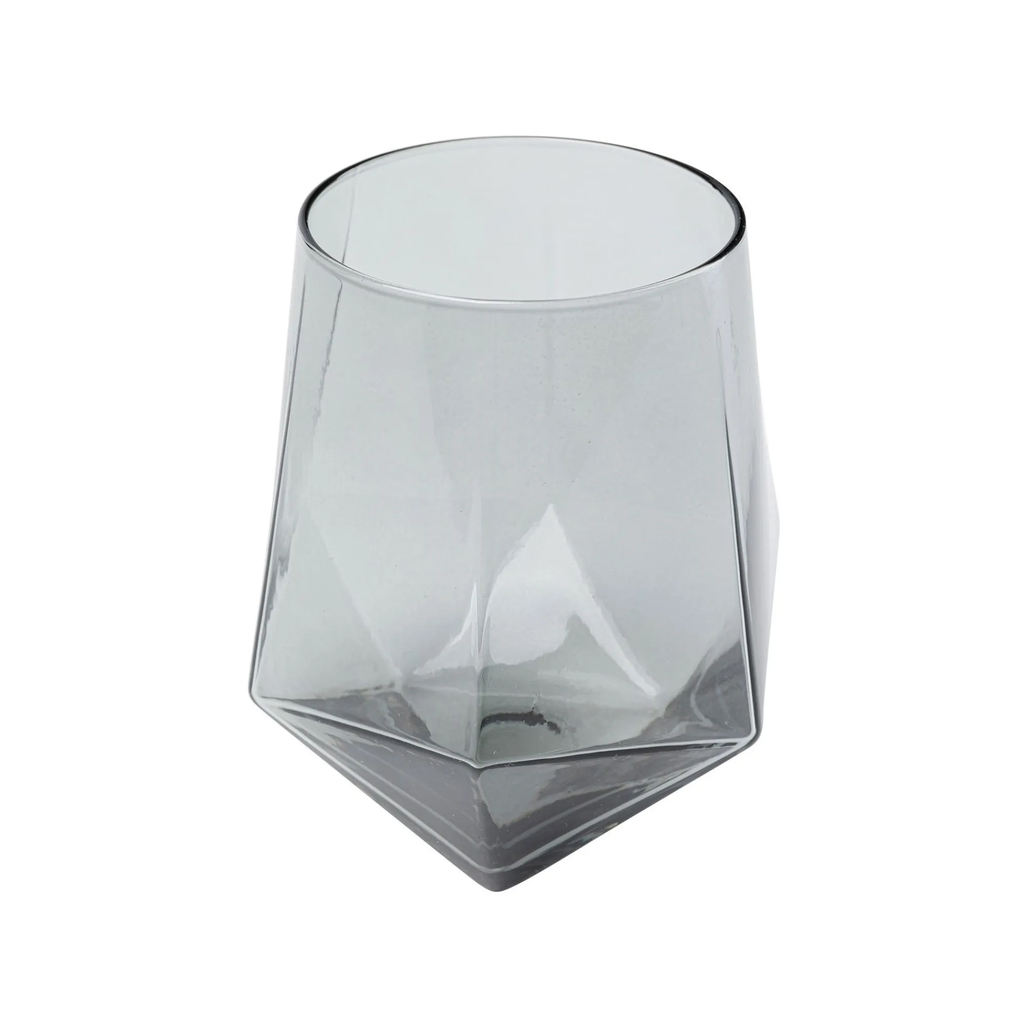 KARE Design Verres à Eau Diamond Fumé Set De 4 ^ Vaisselle