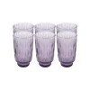 KARE Design Verres à Eau Fogli Violets Set De 6 ^ Vaisselle