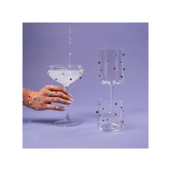KARE Design Verres à Eau Party Dots Set De 4 ^ Vaisselle