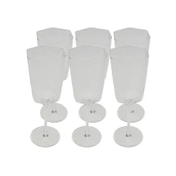 KARE Design Verres à Vin Blanc Cascata Set De 6 ^ Vaisselle