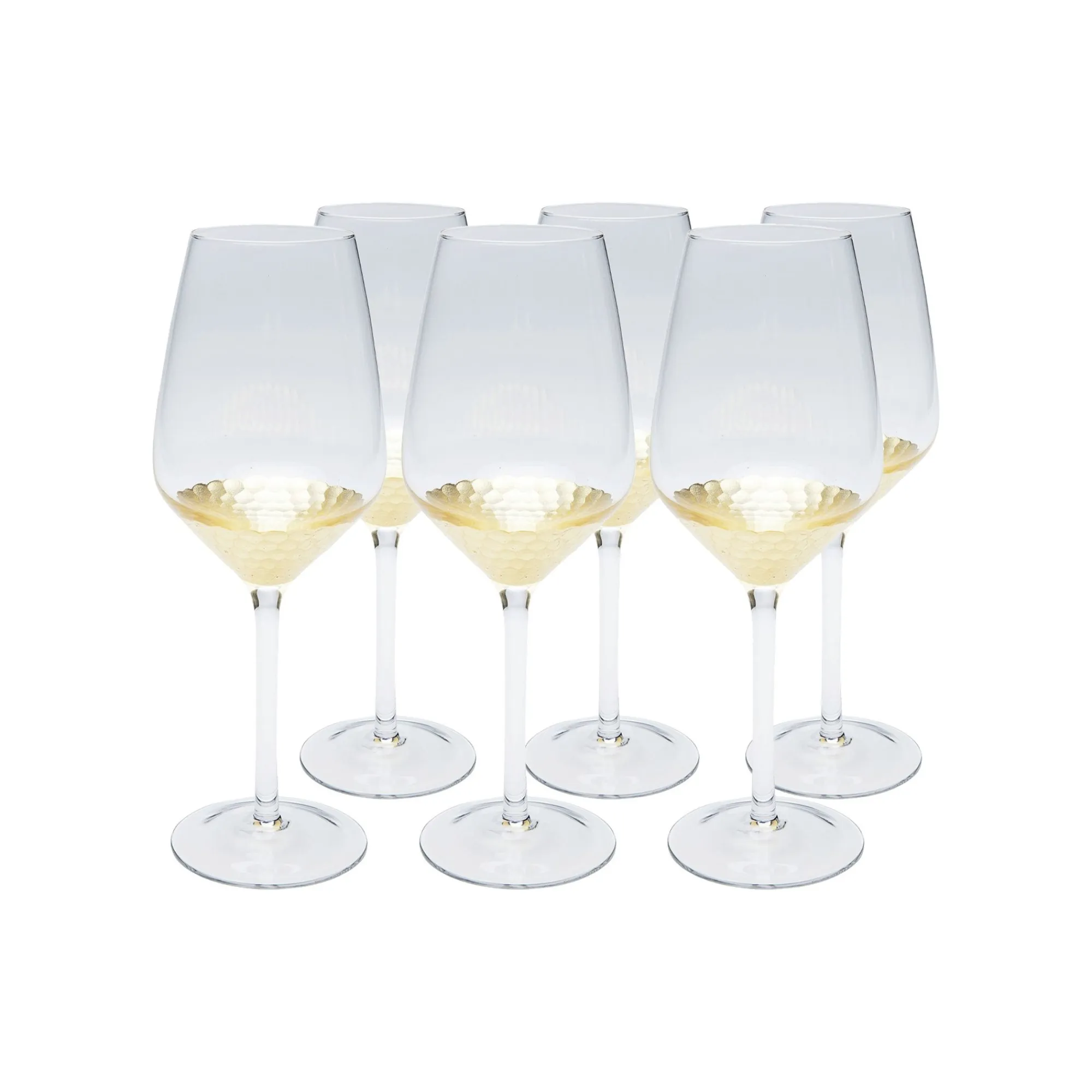 KARE Design Verres à Vin Blanc Gobi Set De 6 ^ Vaisselle