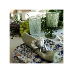 KARE Design Verres à Vin Fogli Verts Set De 6 ^ Vaisselle