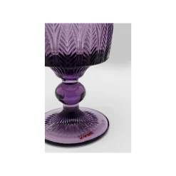 KARE Design Verres à Vin Fogli Violets Set De 6 ^ Vaisselle