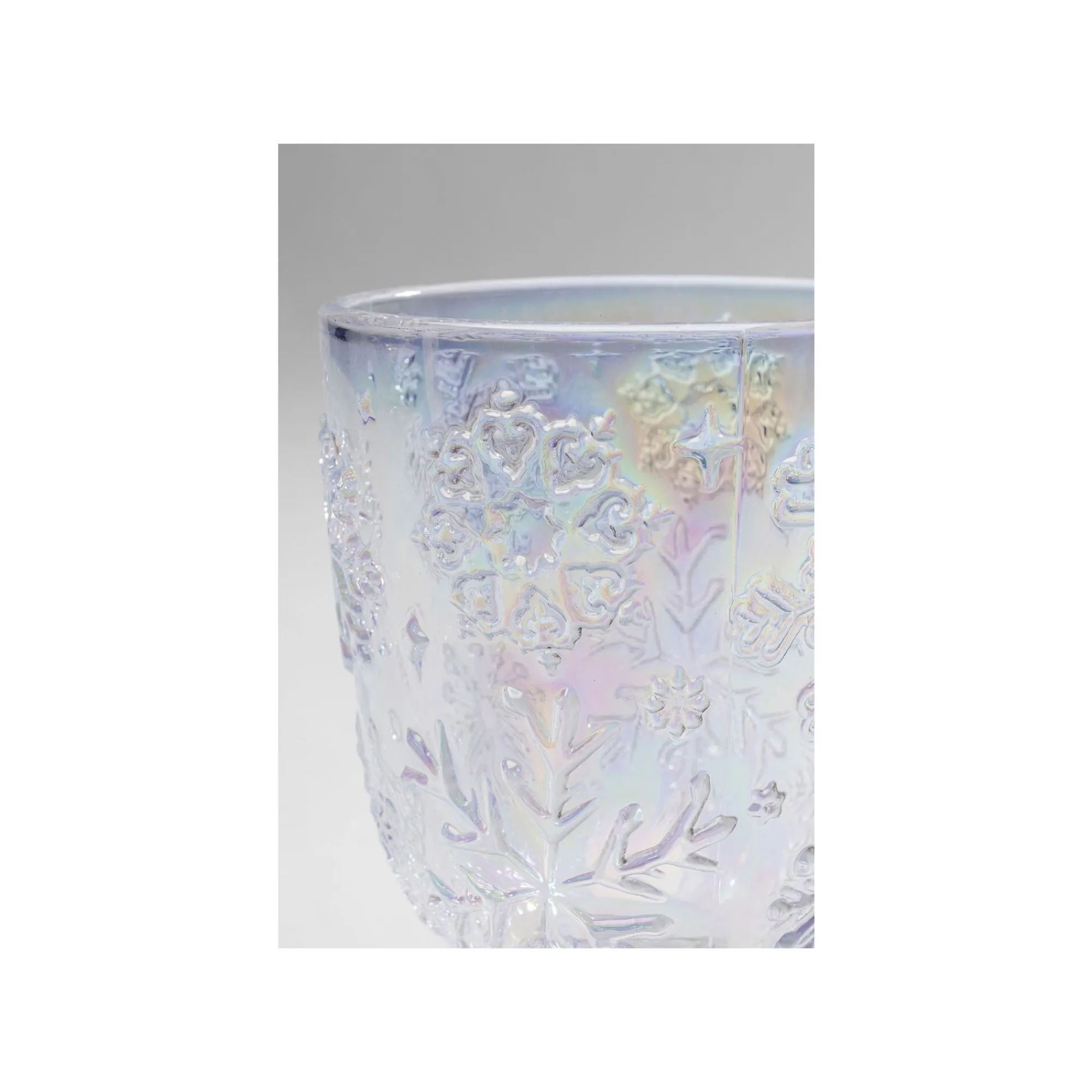 KARE Design Verres à Vin Ice Flowers Violets Set De 6 ^ Vaisselle
