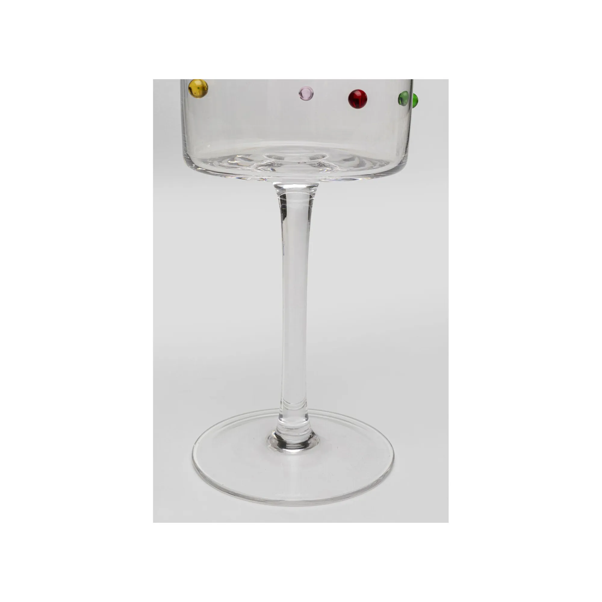 KARE Design Verres à Vin Party Dots Set De 4 ^ Vaisselle
