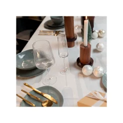 KARE Design Verres à Vin Riffle Set De 6 ^ Vaisselle