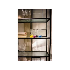 KARE Design Verres à Vin Riffle Set De 6 ^ Vaisselle