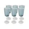 KARE Design Verres à Vin Rouge Cascata Bleus Set De 6 ^ Vaisselle