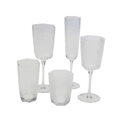 KARE Design Verres à Vin Rouge Cascata Set De 6 ^ Vaisselle